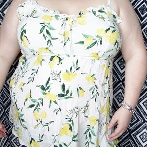 Torrid Plus Size Lemon Top size 2